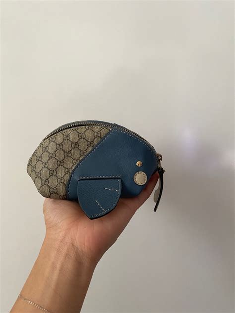 gucci money pouch|Gucci coin wallet whale.